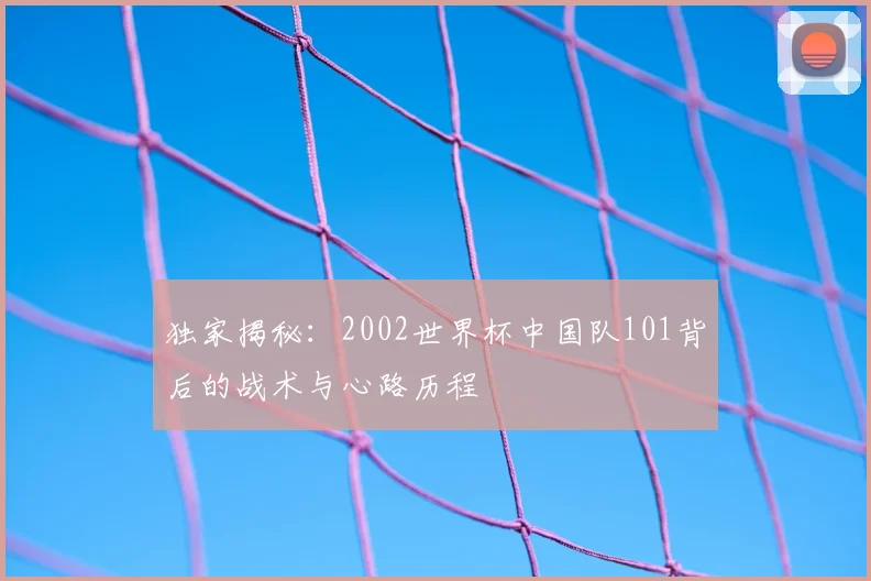 独家揭秘:2002世界杯中国队101背后的战术与心路历程