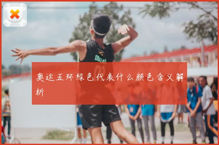奥运五环绿色代表什么颜色含义解析